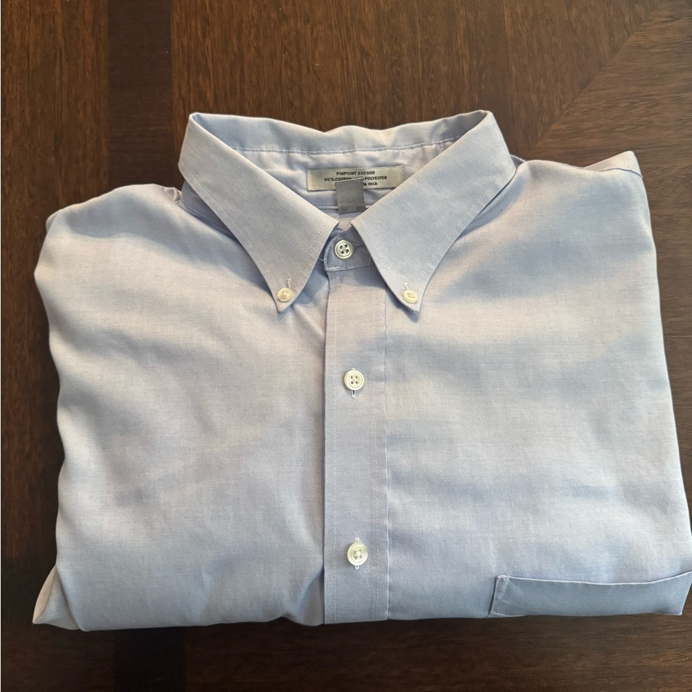 Geoffrey Beene Men's Light Blue Dress Shirt